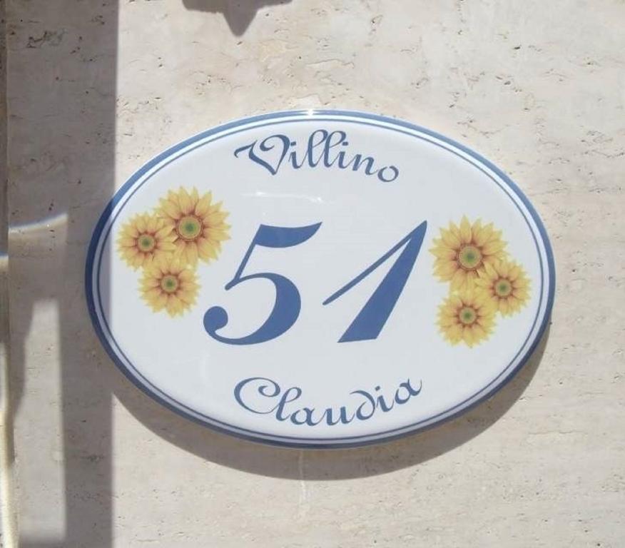 Villino Claudia 30 Mt Mare Villa Порто Чезарео Екстериор снимка
